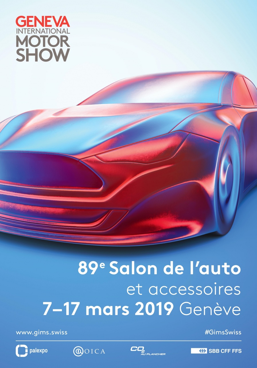 Geneva International Motor Show 2019 poster